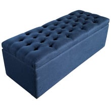 Small Chelsea Linen Blanket Box